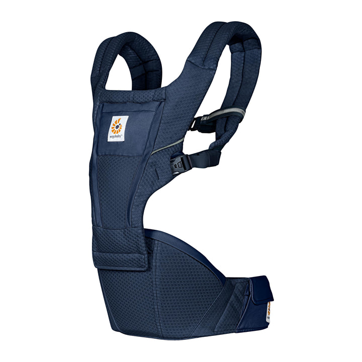 Ergobaby Alta Hip Seat Babytrage mit Babyhüftsitz für Babys und Kleinkinder ab 4 Monaten (5,5 kg - 2