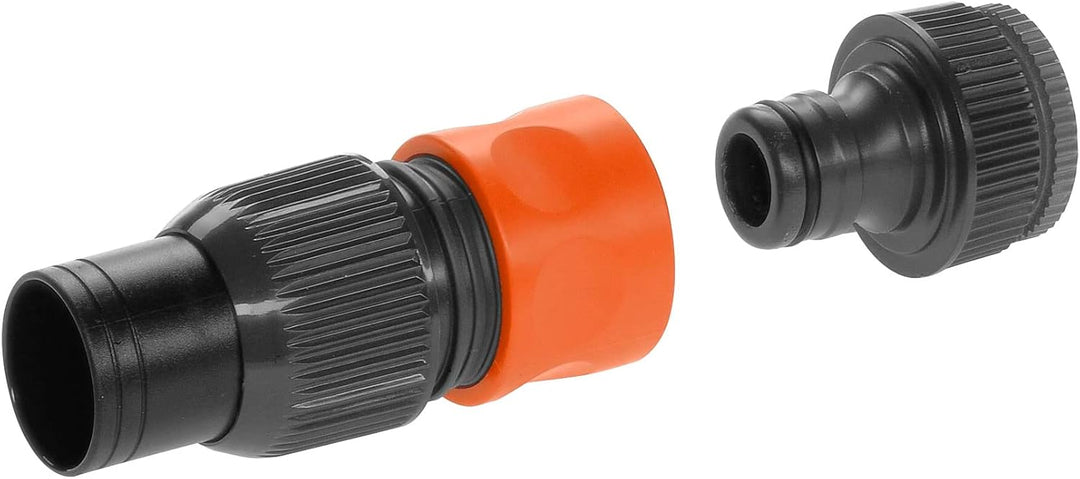 Gardena Schmutzwasser-Tauchpumpe, bis zu 9.000 l/h &amp; Profi-System Pumpen-Anschlusssatz: Schlauchkupp