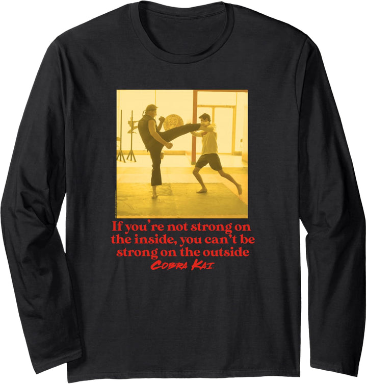 Cobra Kai Innen Stark Strong Langarmshirt