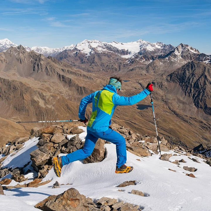 Nortec Steigeisen Trail 2.1 Made in Italy für winterliche Trail-Rennen Winterrennen auf EIS und Schn