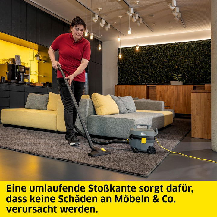Kärcher T 7/1 Classic Trockensauger, 3,5 kg leichter Sauger, kompakt und wendig, 23 kPA Saugkraft, 7