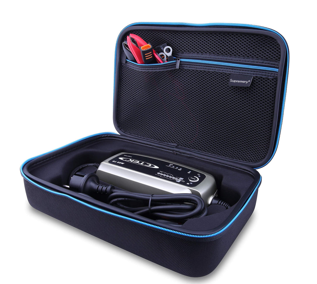 Tasche, kompatibel mit CTEK MXS 10, Multifunktions-Akku-Ladegerät, Box, Schutzhülle, Transporttasche