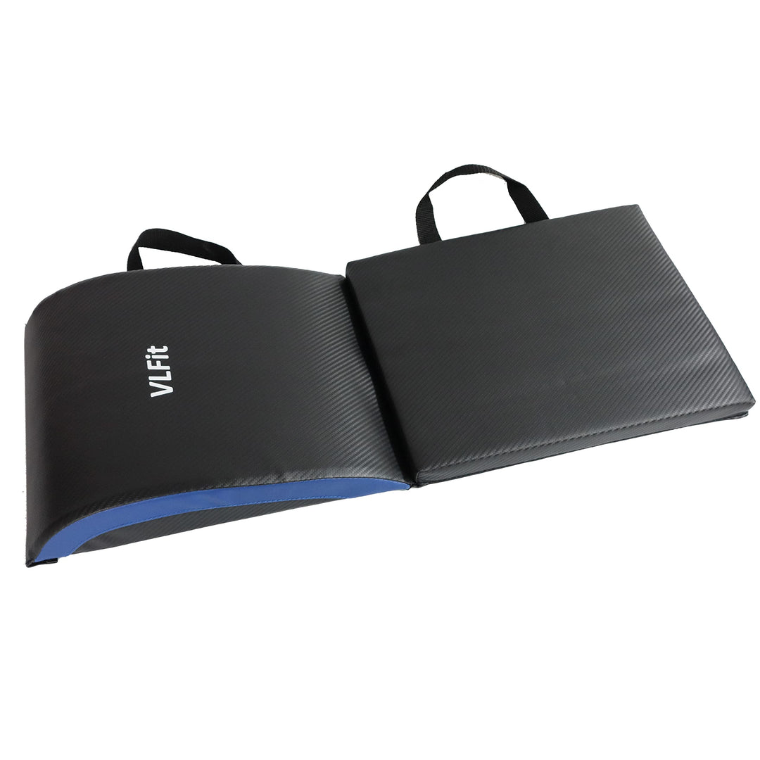 VLFit Bauchmuskel-Matte Ab Mat mit Steissbeinschutz - Strapazierfähiges Übung Trainer Pad für Bauch