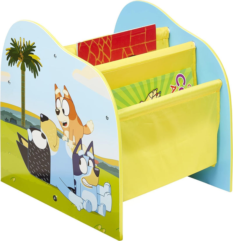 Bluey Kinder-Bücherregal – Schlafzimmer Bücheraufbewahrung (ca.) 39,5 cm (H) x 39,5 cm (B) x 35 cm (
