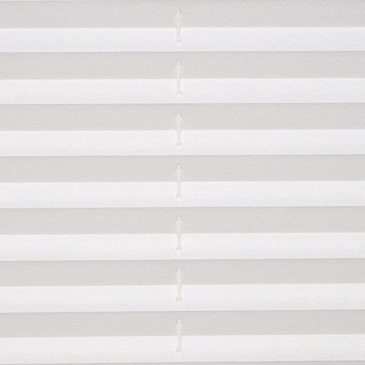 Liedeco® Plissee verspannt mit Klemmträger / 90 x 130 cm weiss (Breite x Höhe) / lichtdurchlässig Bl