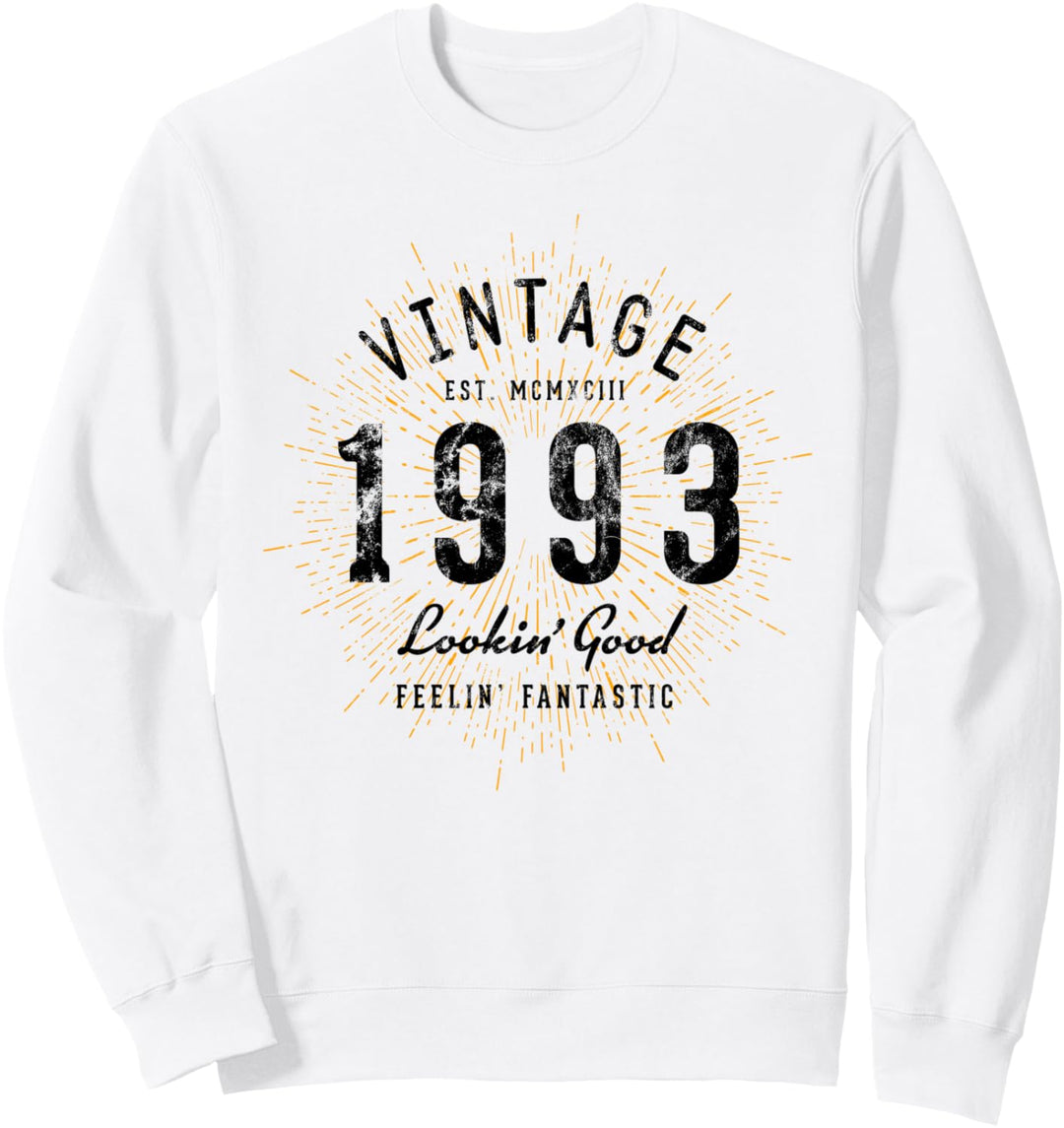Vintage Geburtstag geboren 1993 Sweatshirt