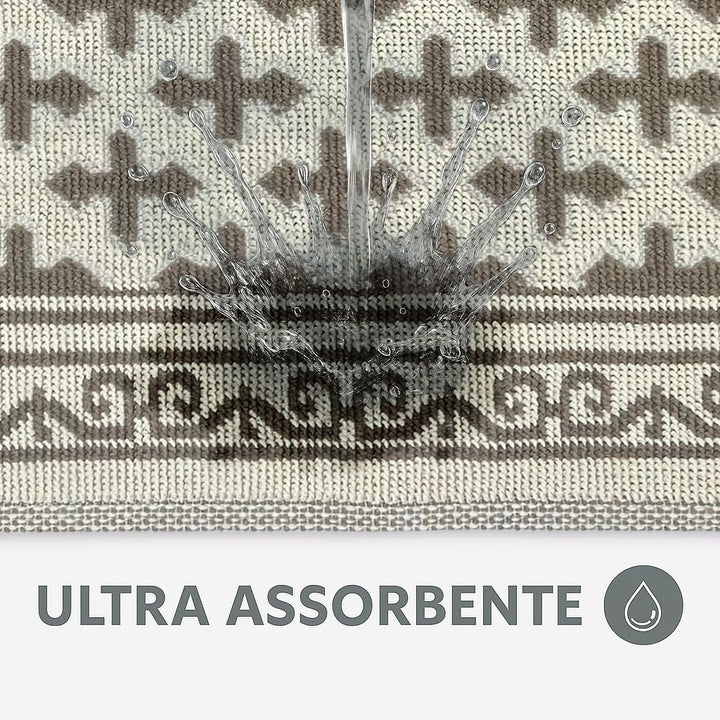 CosìCasa Badteppich rutschfest waschbar & weich - Ideal als Badematte, Badezimmerteppich oder Badvor
