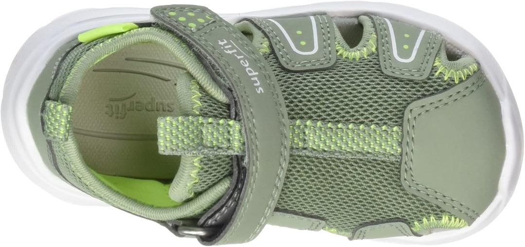 Superfit WAVE Sandale 1-000478 Jungen 21 EU Hellgrün Gelb 7500, 21 EU Hellgrün Gelb 7500