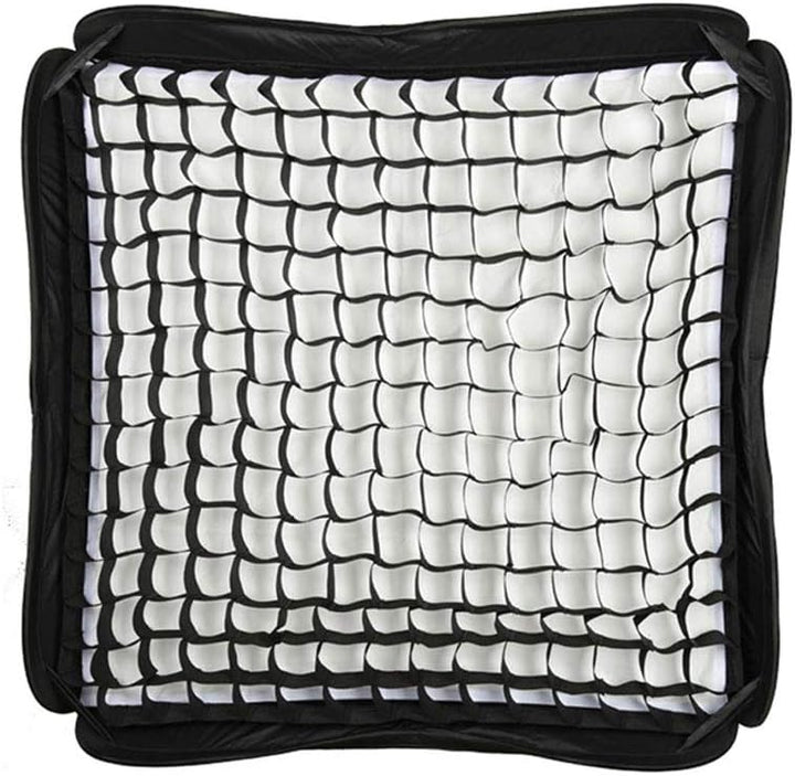 Godox Softbox Soft Light Modifikator Box mit Gitter 80 x 80 cm mit S2 Typ Blitzhalterung, Bowens-Hal