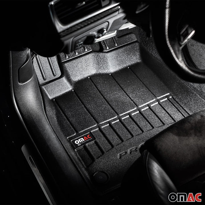 OMAC Gummi Fussmatten kompatibel mit Hyundai Tucson 2015-2020 Premium TPE Automatten 4tlg Fussmatten