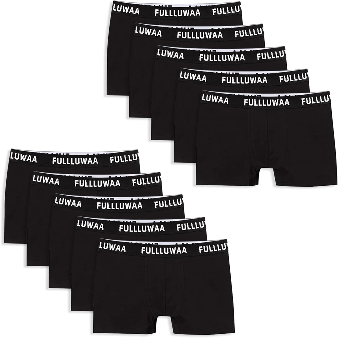 Fullluwaa Boxershorts Herren 6/10er Pack Retroshorts Trunks Men Unterwäsche Unterhosen Männer Baumwo