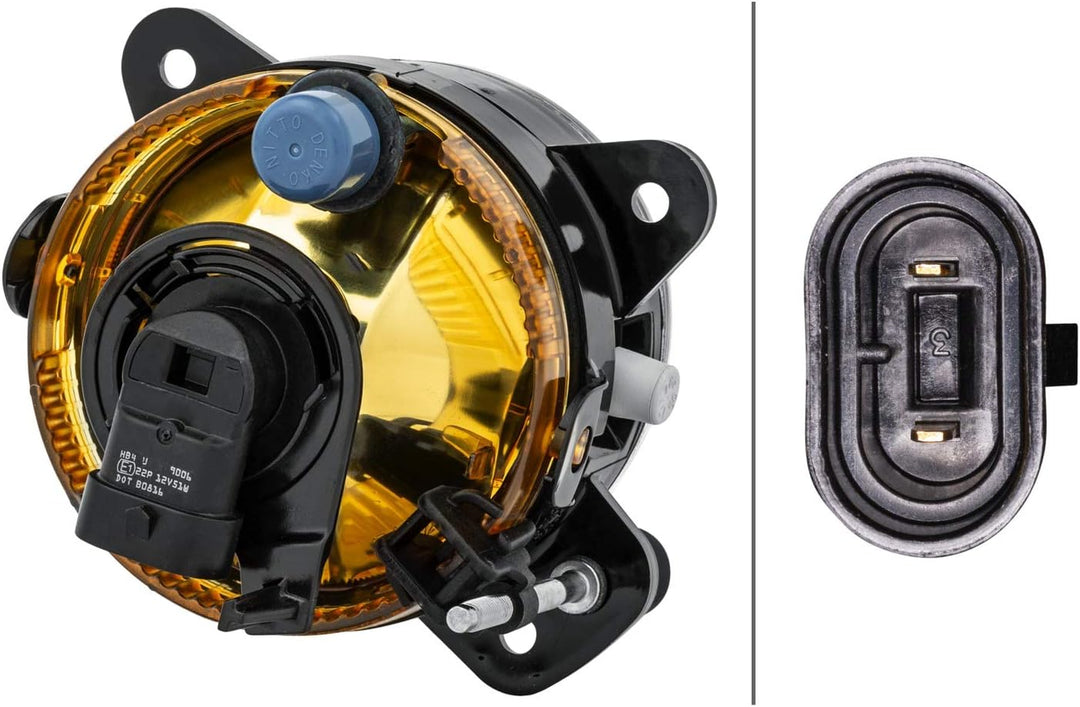 HELLA 1N0 271 247-411 FF-Nebelscheinwerfer - links - für u.a. VW Fox Hatchback (5Z1, 5Z3, 5Z4), link