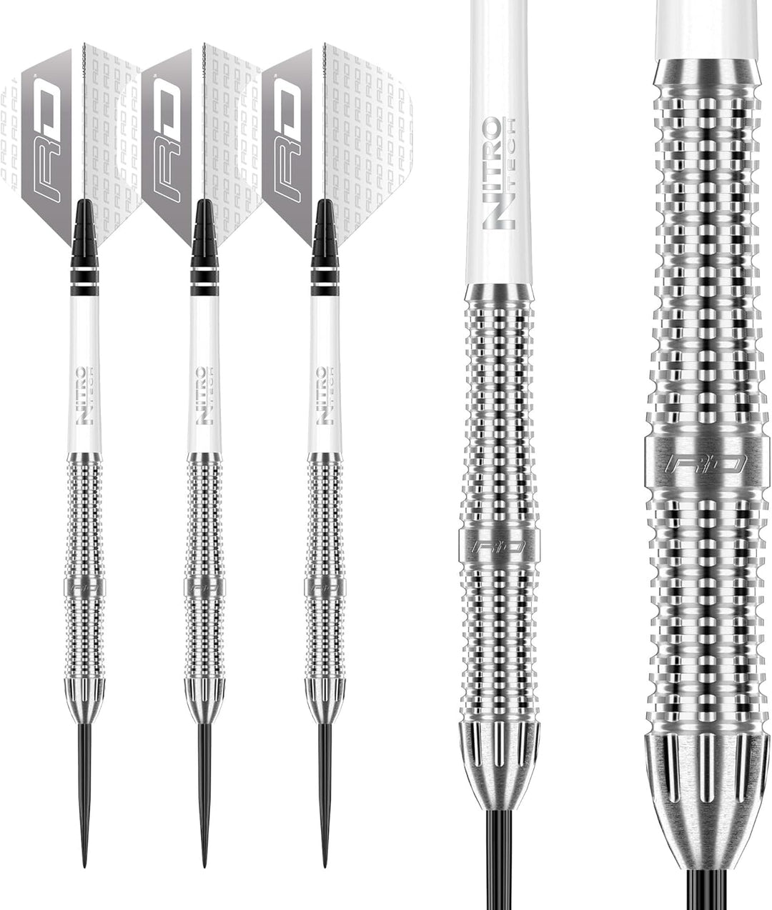 RED DRAGON Amari Wolfram Professional Darts Set mit Flights and Nitrotech Shafts (Stems) 22.0 Gramm,