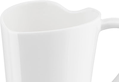 Alessi Mug To MMI24 - Mug Herzförmig aus Bone China, Weiss