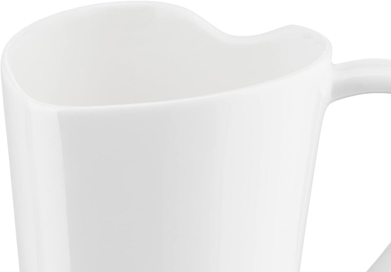 Alessi Mug To MMI24 - Mug Herzförmig aus Bone China, Weiss