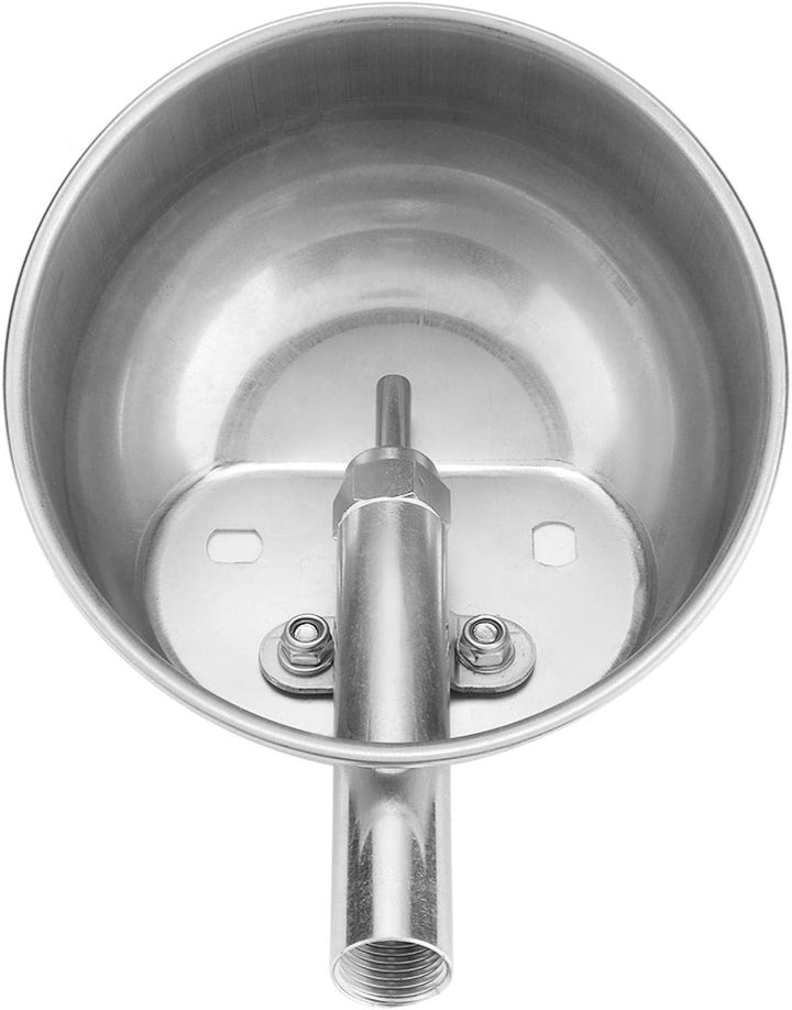 Zerodis Edelstahl Schwein Trinkwasserschale, Ferkel automatische Trinkbrunnen Feeder Ausrüstung