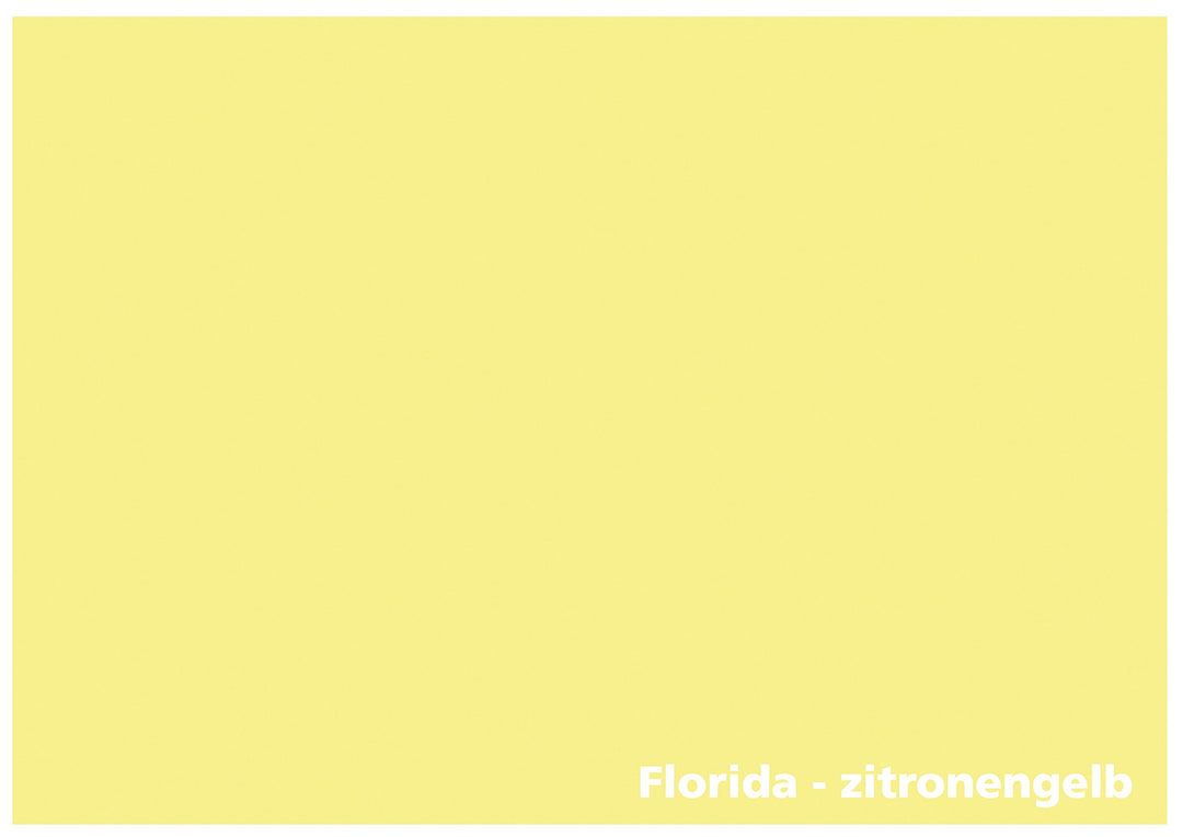 Tonkarton - Tonpapier - Tonzeichenpapier - 100 Blatt DIN A3-160g/m² Farbe: Florida-zitronengelb, Flo