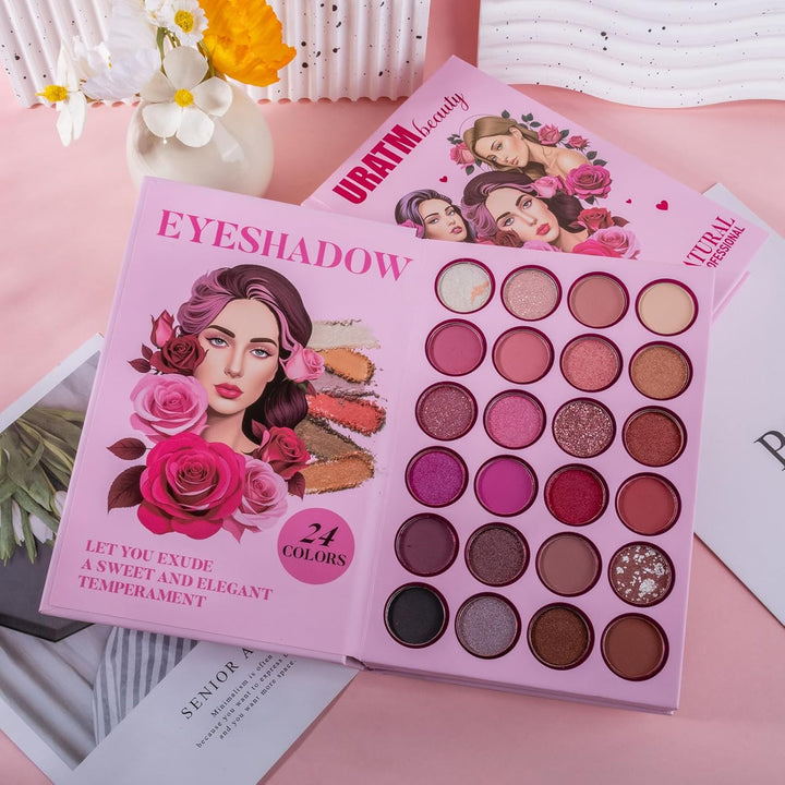 RoseFlower Profi Schminke Set Makeup Paletten Make Up Set Schminkkoffer Teen Make-up-Palette Tragbar