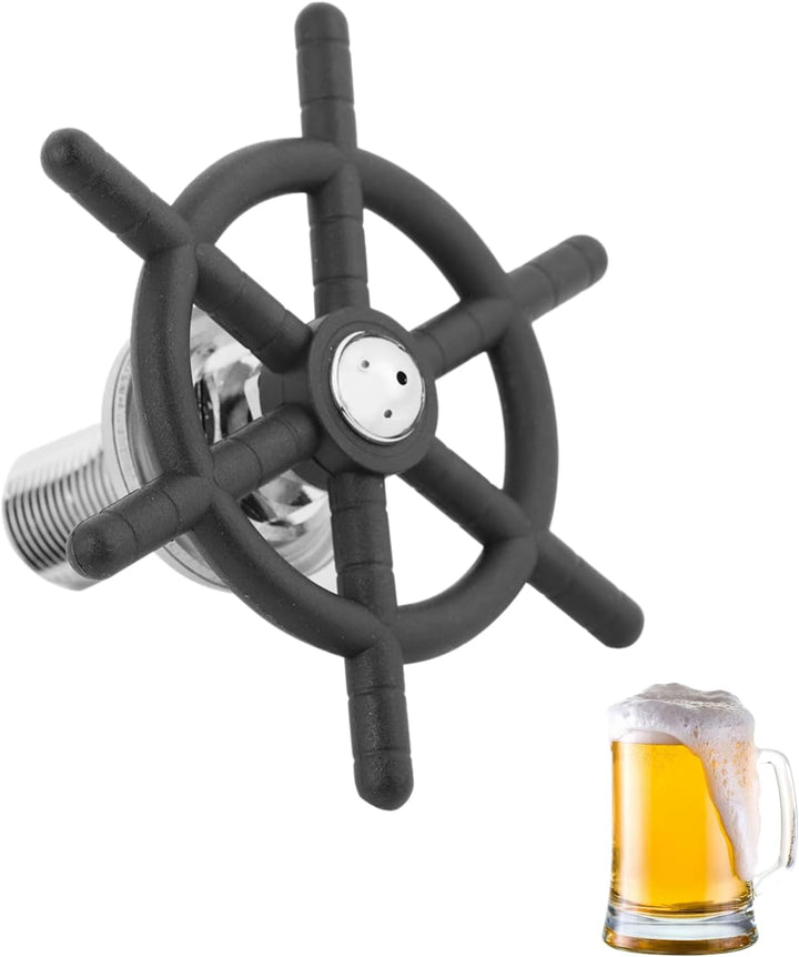 DEWIN Verre Rinçage, Edelstahl Becherspüler Glasspüler Wasserhahn Spülkopf für Bierglas Kaffeetasse