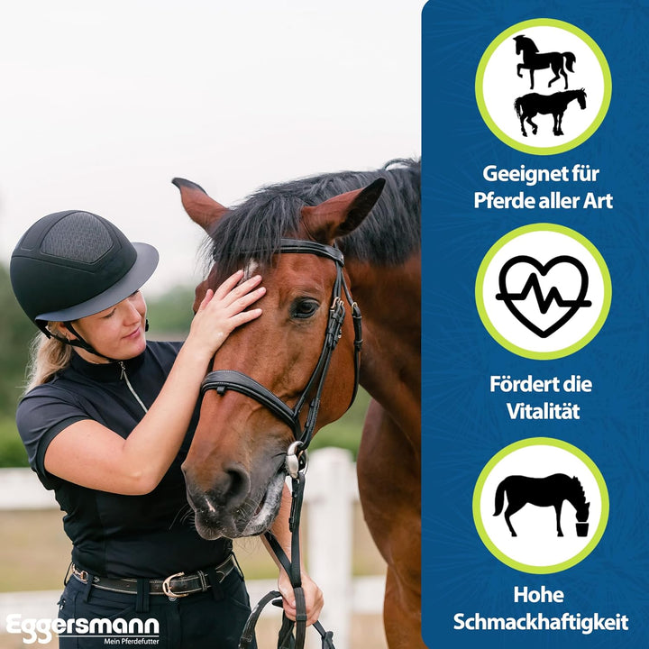 Eggersmann Horse Vital Plus – Mineralfuttermittel für Pferde Aller Art – Vitaminreiches Mineralfutte