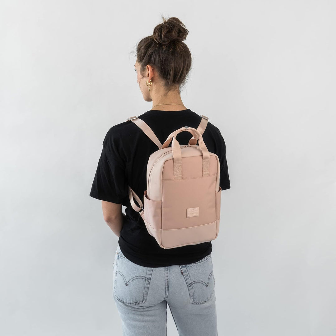 Johnny Urban Rucksack Damen Klein Rosa - Jona Small - Stylischer Kleiner Mini Cityrucksack mit Table