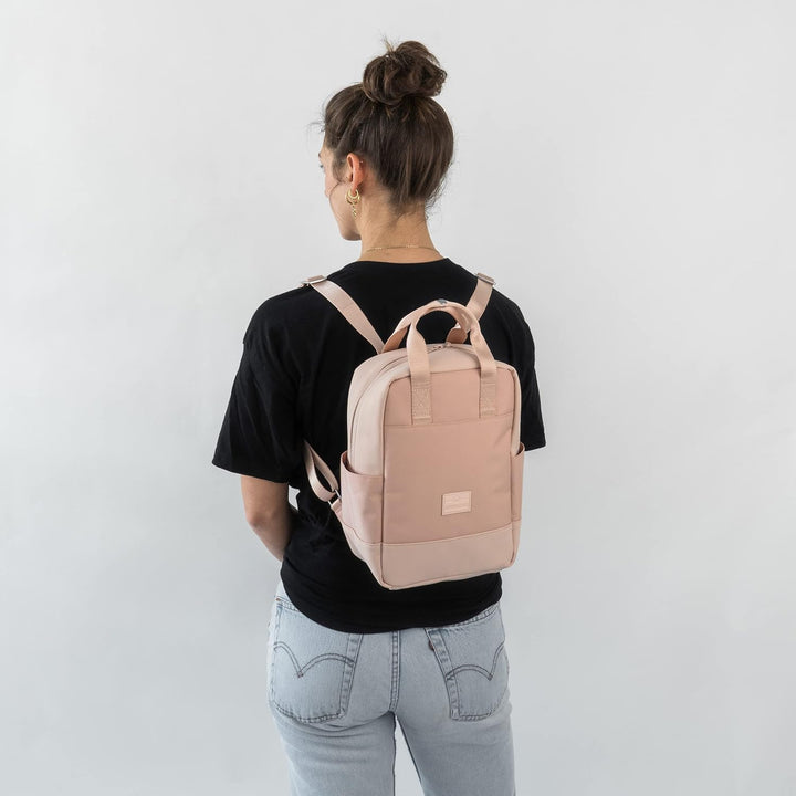 Johnny Urban Rucksack Damen Klein Rosa - Jona Small - Stylischer Kleiner Mini Cityrucksack mit Table