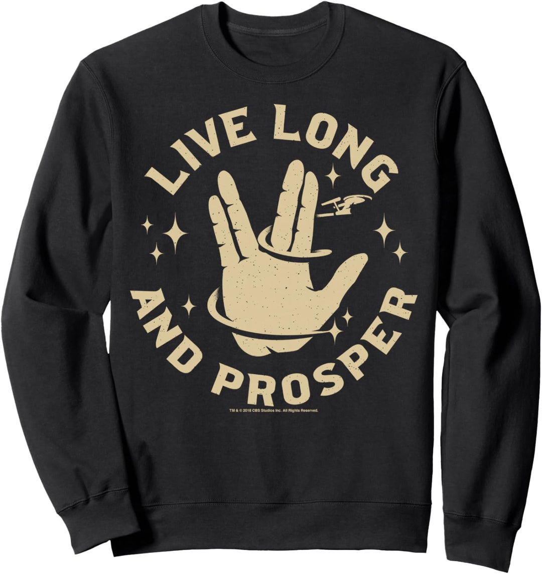 Star Trek: The Original Series Tarot Live Long And Prosper Sweatshirt