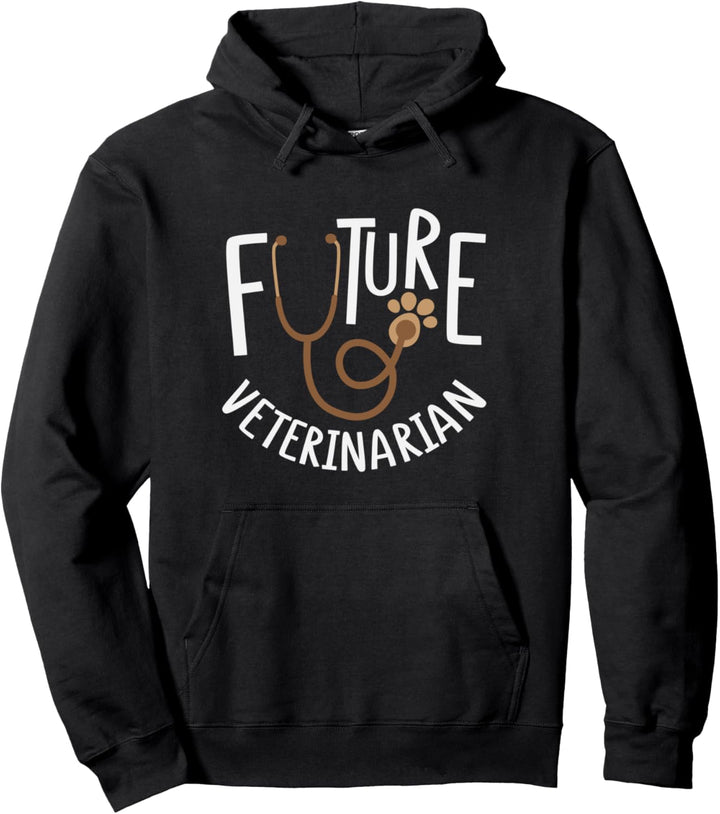 Future Veterinarian Cute Pre-Veterinary Club Pullover Hoodie