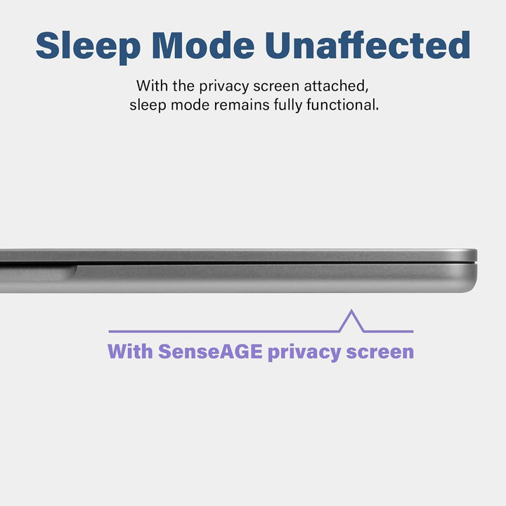 SenseAGE Magnetischer Blickschutzfilter für MacBook Air 13,3 Zoll (2018-2021), Anti-Spy & Anti-Blaul