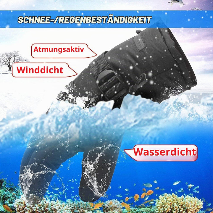 Z-YQL Touchscreen Beheizte Handschuhe Winterheizung Handwärmer für Damen Herren Skifahren Snowboarde