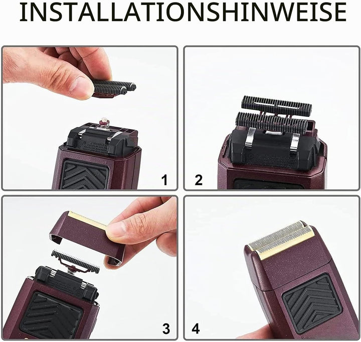 Professional 5 Star Series Finale Rasierer Ersatzfolie,kompatibel mit Wahl Rasierfolie 7031-100,7043