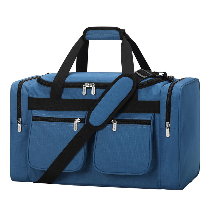 ZZY Sporttasche 40L für Herren mit 2 Seitentaschen & Wasserabweisend - Leichte Reisetasche für Sport