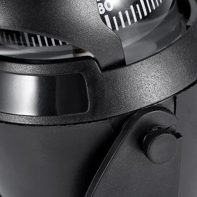 Filfeel Digital Marine Kompass, Hohe Präzision LED-Licht Schwenkbarer Kompass, Navigation Elektronis