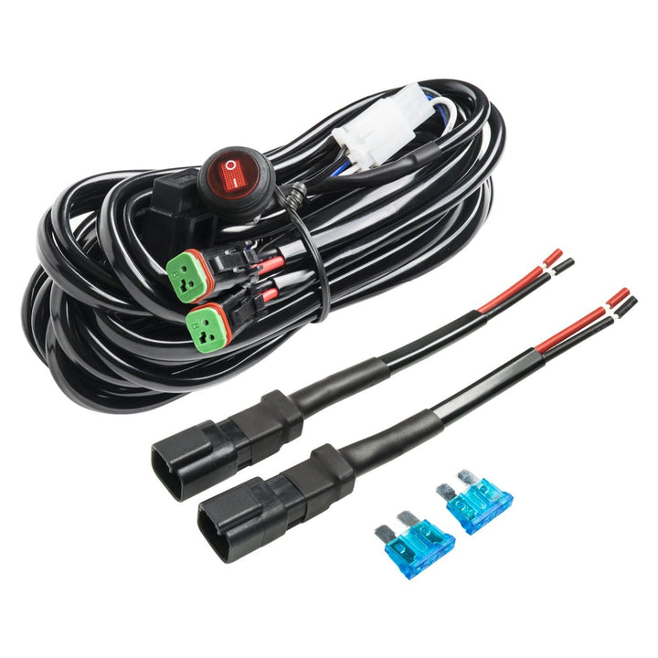 Eyourlife 180W/10Ft Kabelbaum Kabelsatz Relais Adapter für KFZ Scheinwerfer Arbeitsscheinwerfer Tagf
