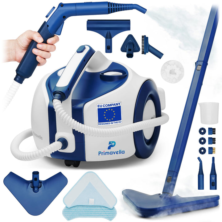 Primavella Dampfreiniger Don Vito – Leistungsstarker Steam Cleaner für Boden, Polstermöbel & Bad – R
