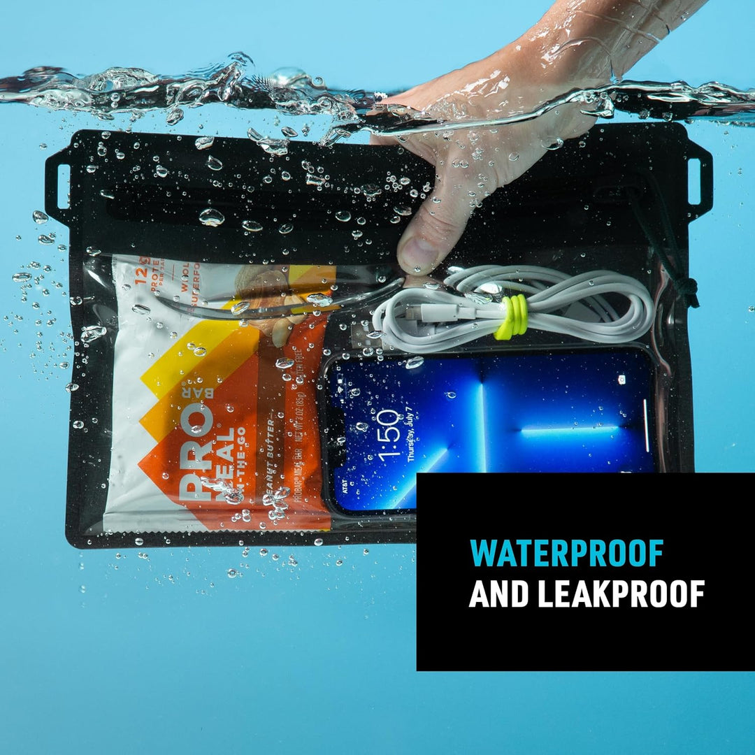 Nite Ize Runoff wasserdichte Reisetasche mit TRU Reissverschluss, Touchscreen-freundlich, 100% wasse