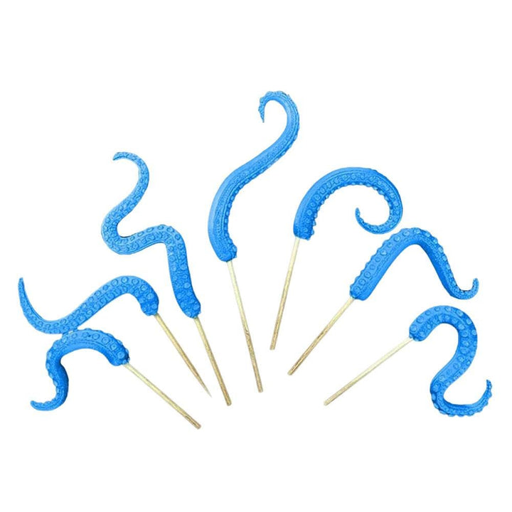 XDGJTBFMY Octopus Tentakel Stakes Tentakeln Lustige Halloween T0X0 Ornamente Anlage Blau, Blau