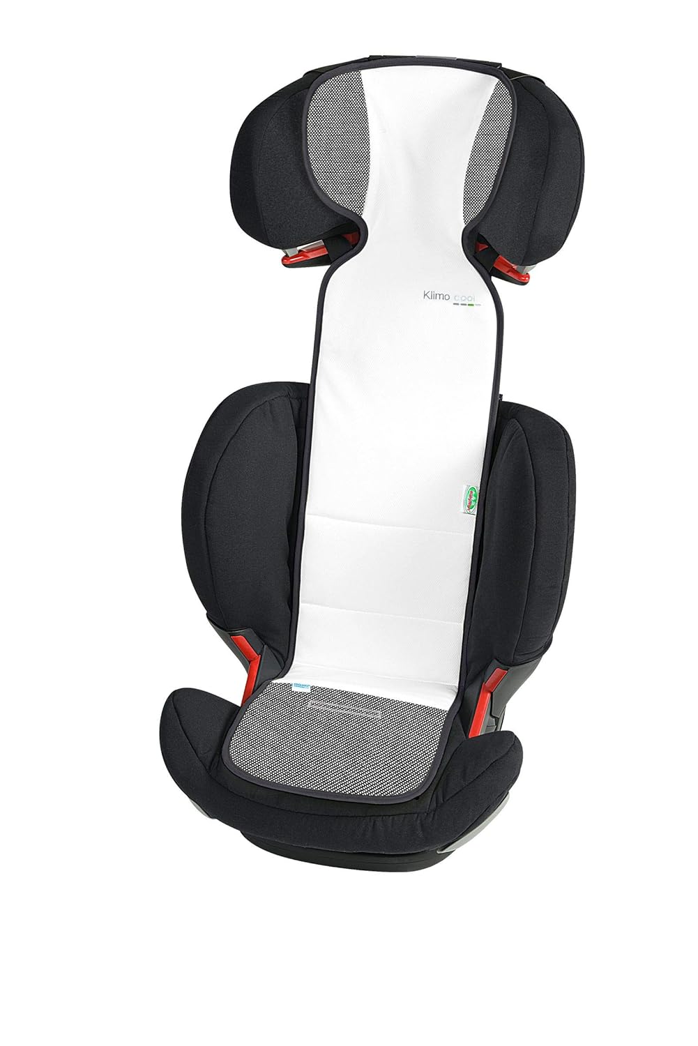 Odenwälder Klimocool-Auflage für mitwachsenden Autositz, Design:Mandel