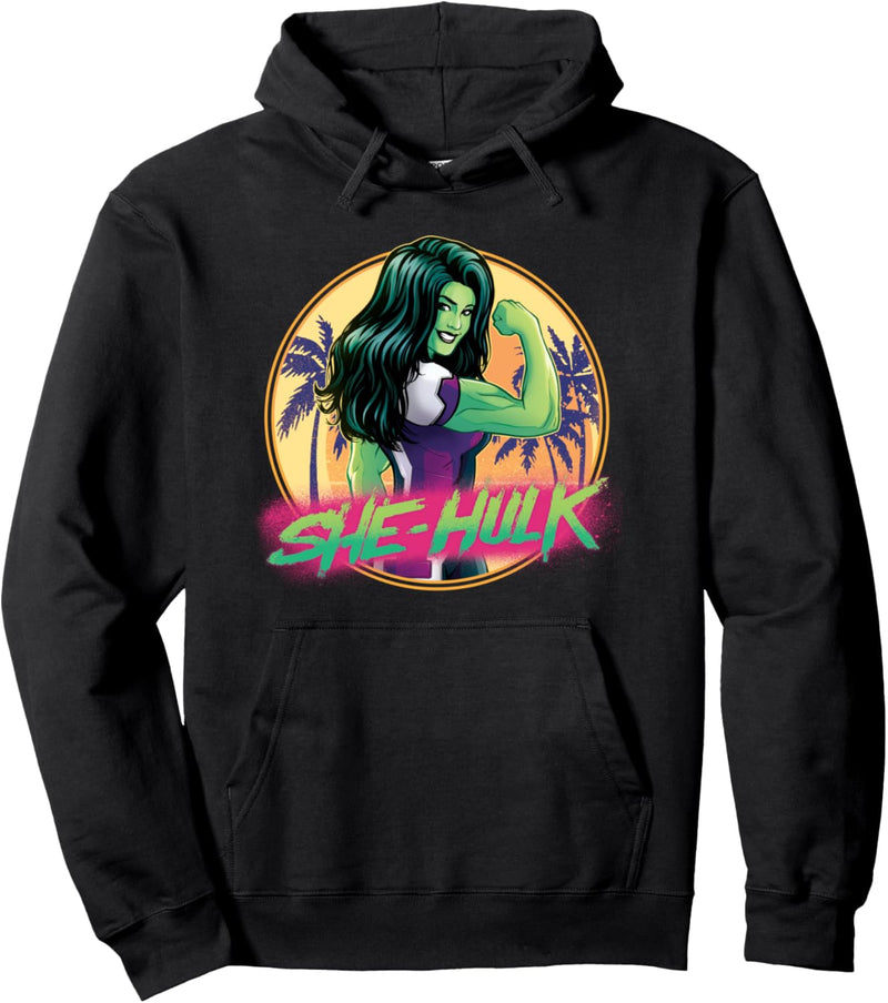 Marvel She-Hulk Jennifer Walters Palm Tree Flex Pullover Hoodie