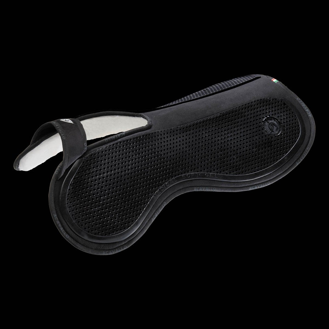 Acavallo Western Widerristfrei Gelpad Synthetic, Grösse:OneSize, Farbe:schwarz onesize schwarz, ones