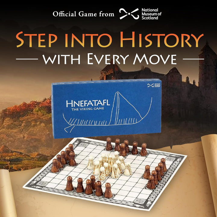 NMS Hnefatafl - das Wikingerspiel - Enthält EIN einzigartiges Baumwollbeutel/Taschendesign zum Spiel