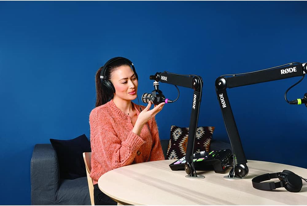 RØDE PSA1+ Professionelles Gelenkarmstativ für Studioanwendungen mit innovativem Federsystem, Neopre