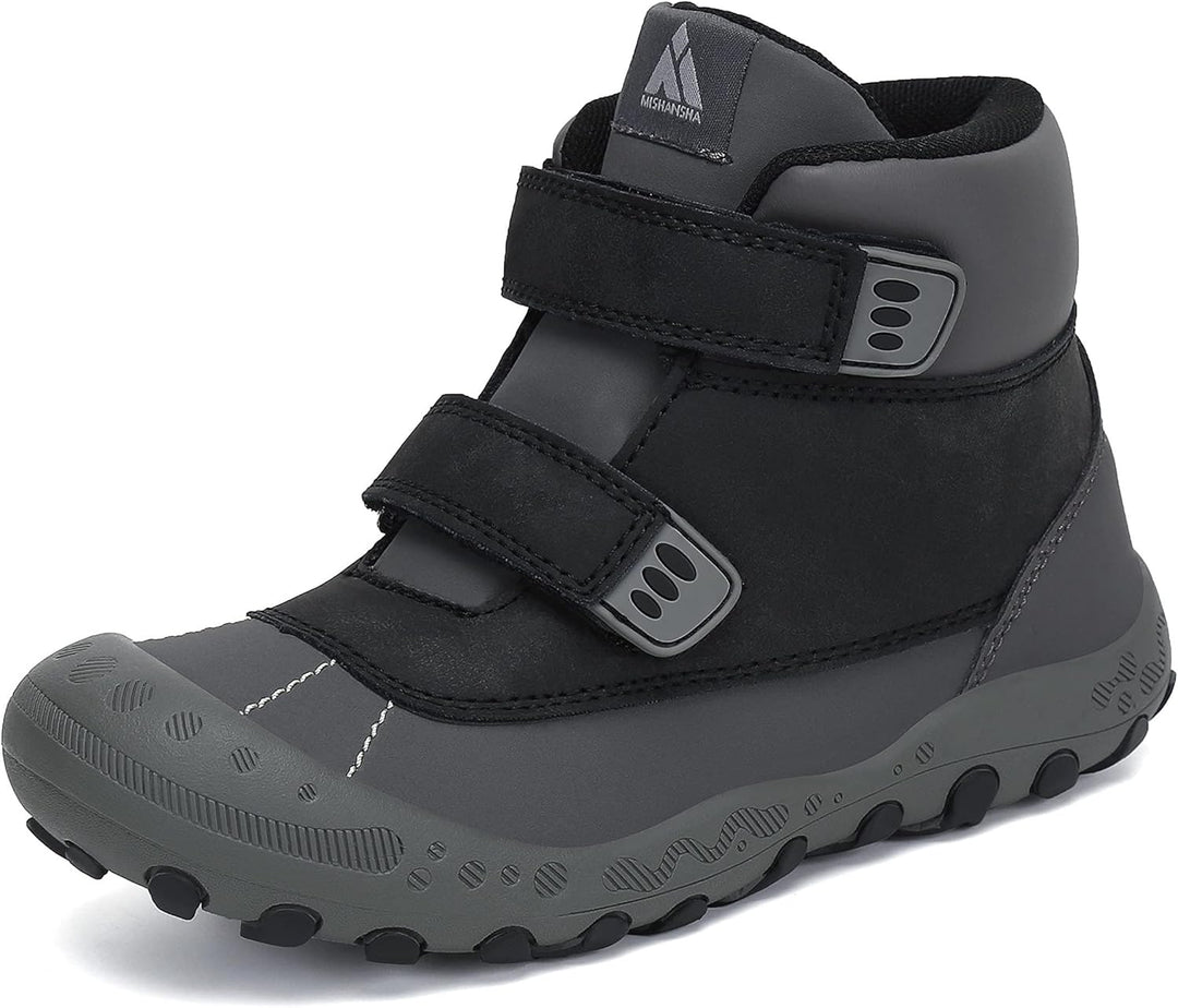 Mishansha Kinder Wanderschuhe Rutschfest Leicht Trekking Wanderstiefel für Jungen Mädchen Gr.24-38 S