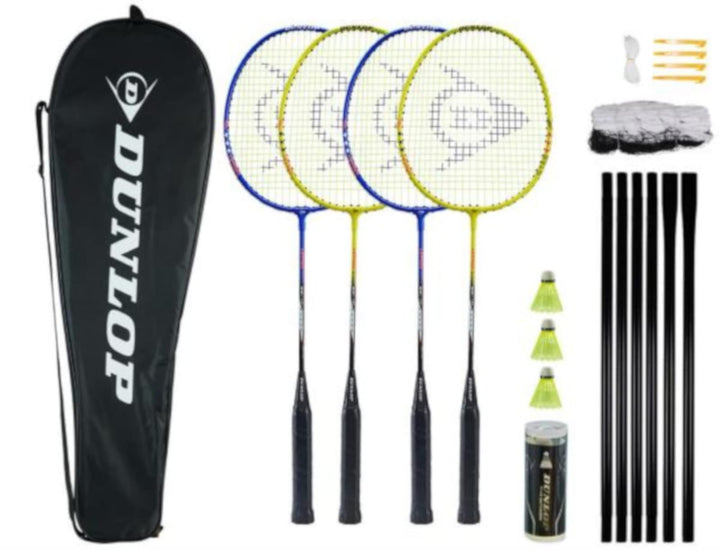 Dunlop Sports Nitro-Star Badminton Einheitsgrösse BLUE/YELLOW/RED/BLACK, Einheitsgrösse BLUE/YELLOW/