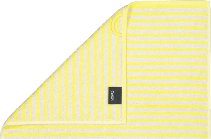 CAWÖ Home Handtücher Campus Ringel 955 Lemon - 57 Duschtuch 70x140 cm, Duschtuch 70x140 cm