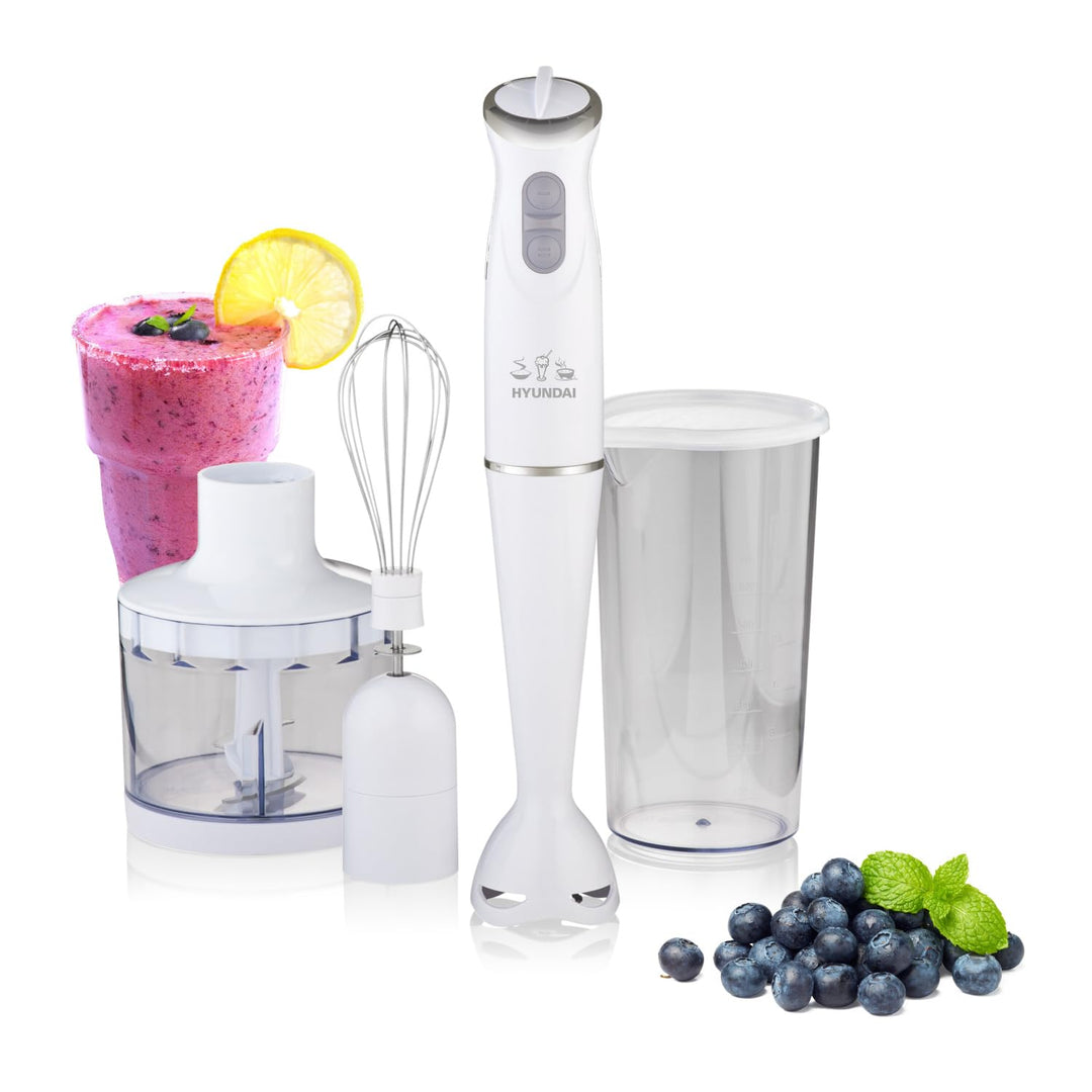 Stabmixer HB983 I Mixstab mit 380 Watt I 2 Geschwindigkeiten I Schlagen, Zerkleinern von Eis, Mische