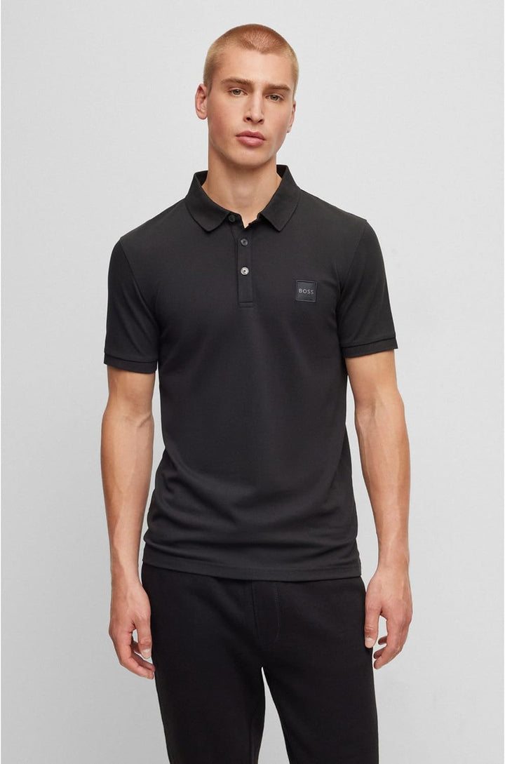 BOSS Herren Passenger Polohemd (1er Pack) M Black1, M Black1