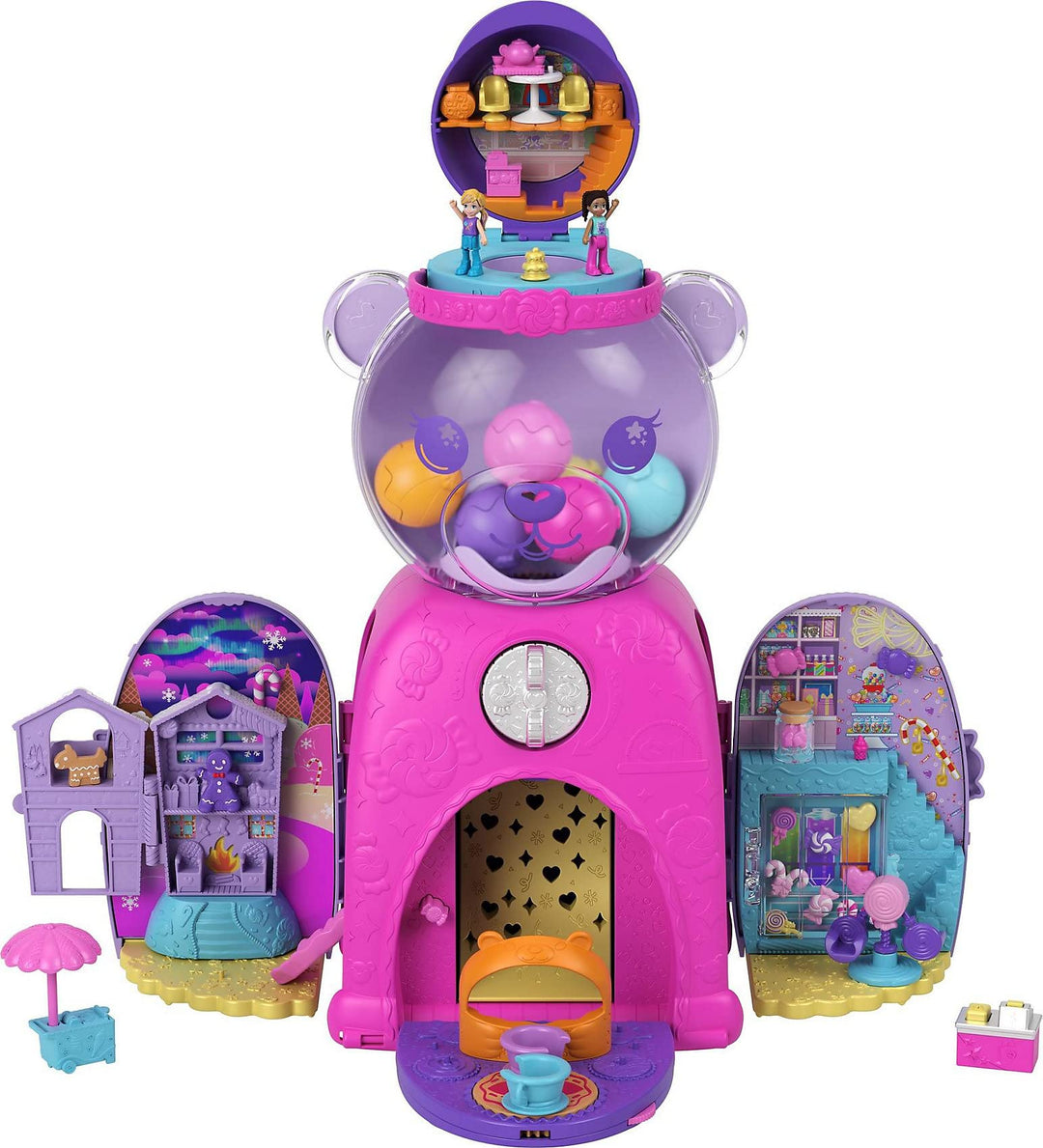 Mattel Polly Pocket Bärchen-Kaugummiautomat Spielset