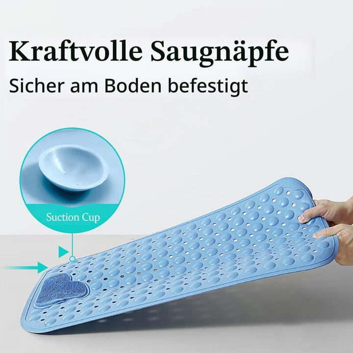 Duschmatte rutschfest 80x50cm,Antirutschmatte Dusche mit Ablauflöchern,Duscheinlage rutschfest mit S