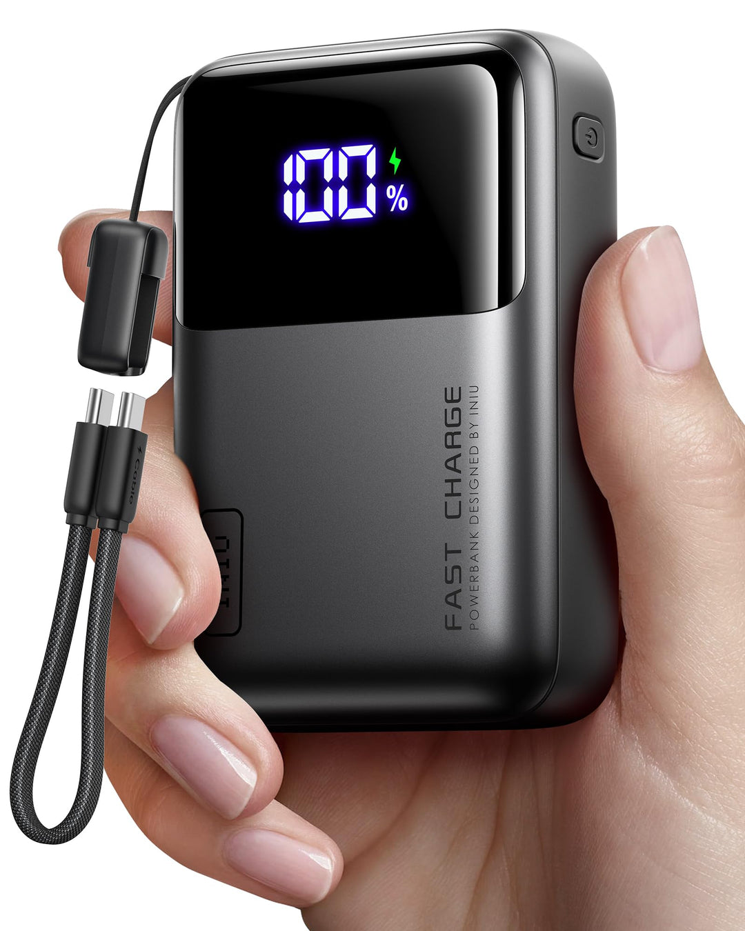 INIU Laptop Power Bank, Klein 65W PD3.0 20000mAh Hochkapazität Powerbank, USB-C EIN & Ausgang Extern